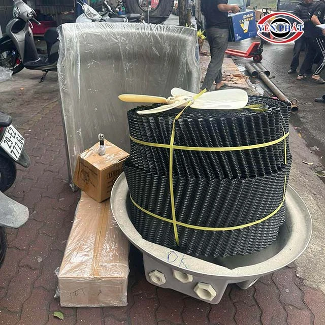 tấm tản nhiệt của Tháp giải nhiệt Eco