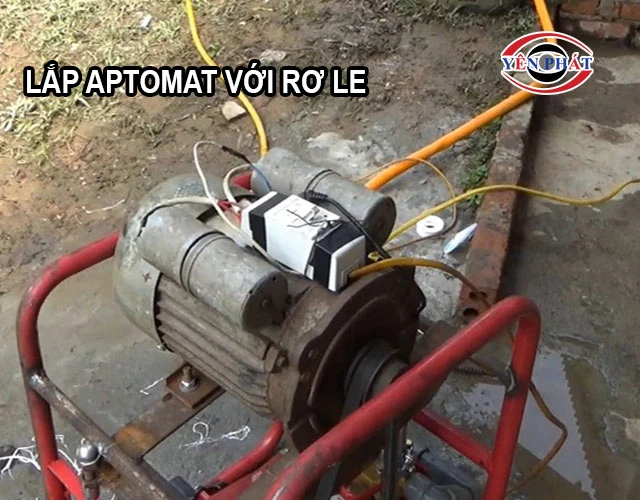 Đấu nối với aptomat