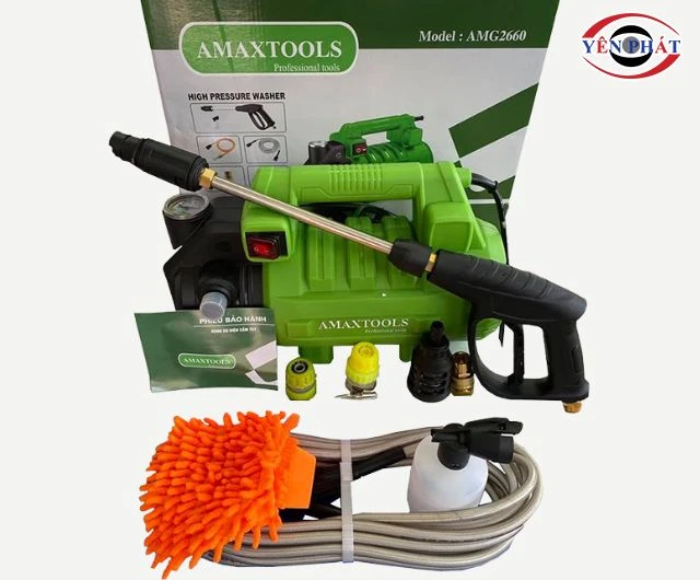 Máy Rửa Xe Amaxtools AMG2660 công suất mạnh