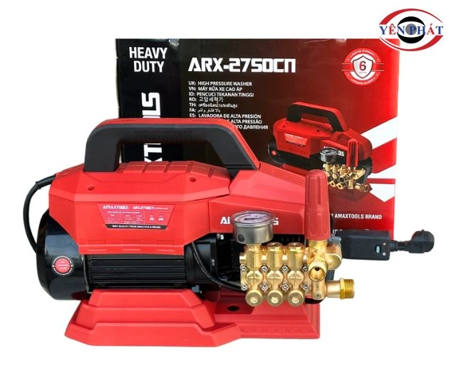 Máy Rửa Xe Amaxtools ARX-2750CN siêu bền bỉ