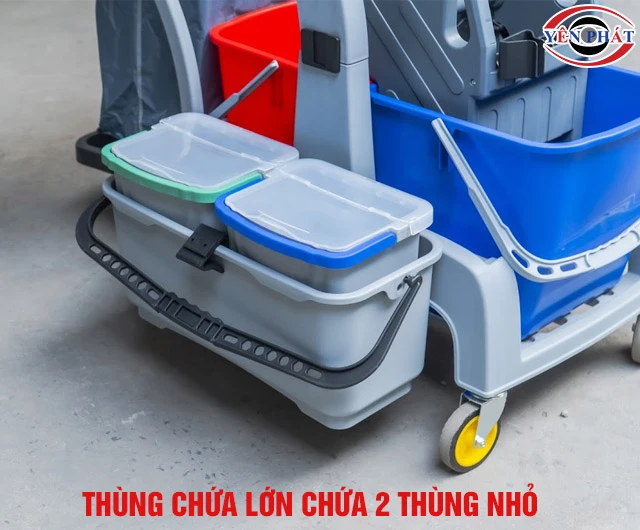 Thùng chứa lớn xe dọn vệ sinh KMS AF08191E