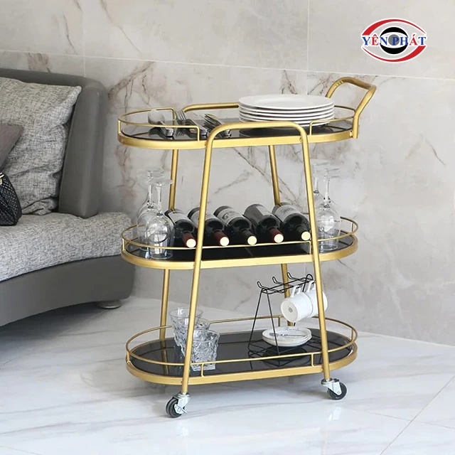 Xe trolley phục vụ rượu