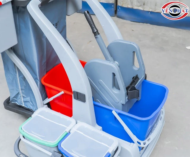 Xô vắt móp xe dọn vệ sinh KMS AF08191E