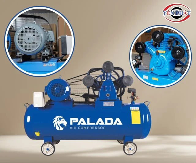Máy nén khí Palada PA-75500 mang công suất cực mạnh