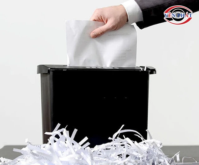 Máy hủy tài liệu là gì? Cấu tạo, Ưu điểm, Nguyên lý