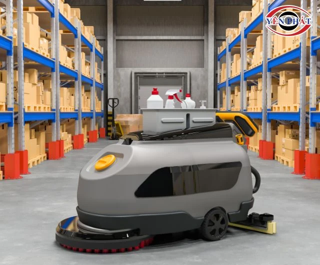 Máy chà sàn Sauber mang nhiều ưu thế nổi bật, tiện ích