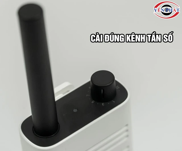 Dùng bộ đàm Xiaomi Lite Walkie Talkie