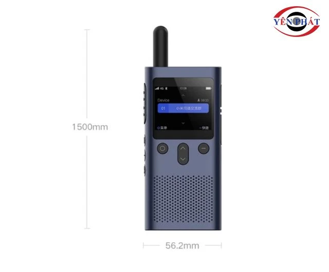 Bộ đàm Xiaomi Walkie Talkie 3 có kích thước nhỏ gọn