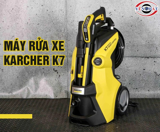 Máy rửa xe Karcher K7 giá bao nhiêu? Có gì đặc biệt?