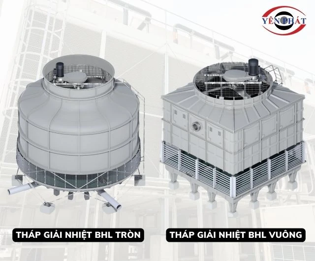 Tháp giải nhiệt BHL có 2 loại chính