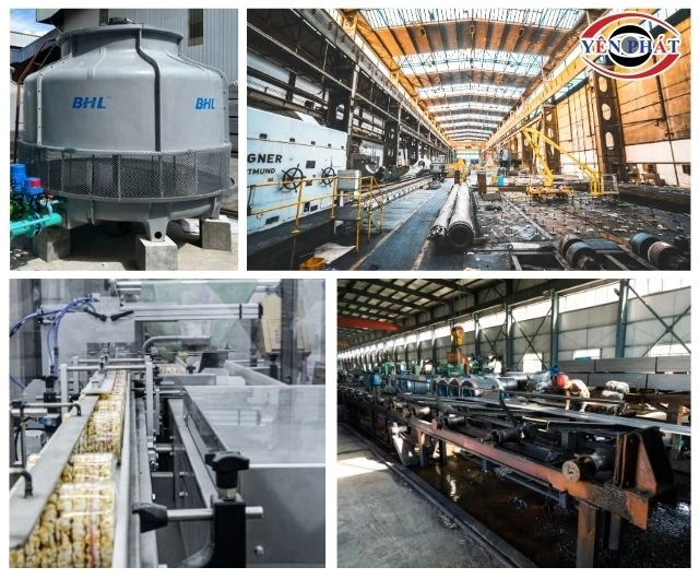 Tháp giải nhiệt BHL được ứng dụng đa dạng trong cuộc sống