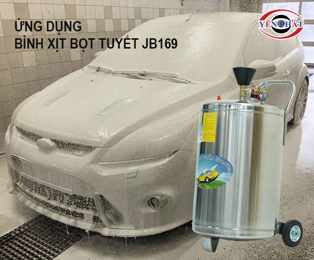 ứng dụng Bình xịt bọt tuyết JB169