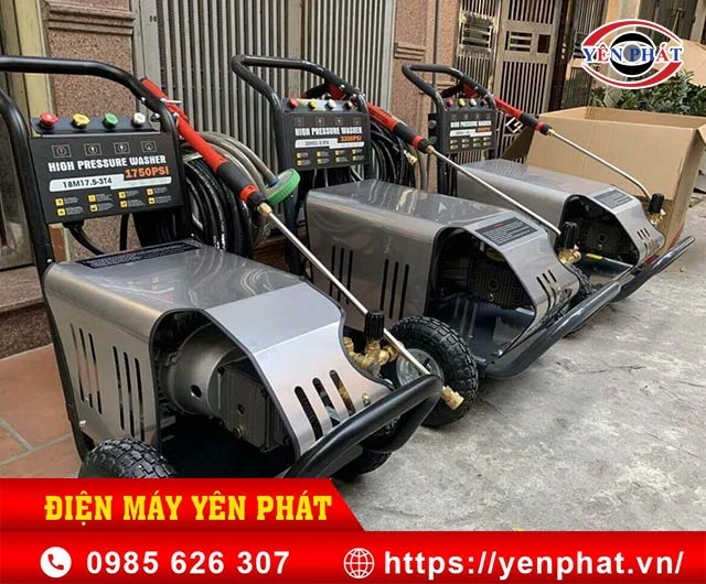 yên phát cung cấp máy bơm rửa xe Lutian 18m17 5 3t4 giá rẻ