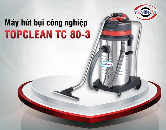 Máy hút bụi 80L TopClean TS 80-3