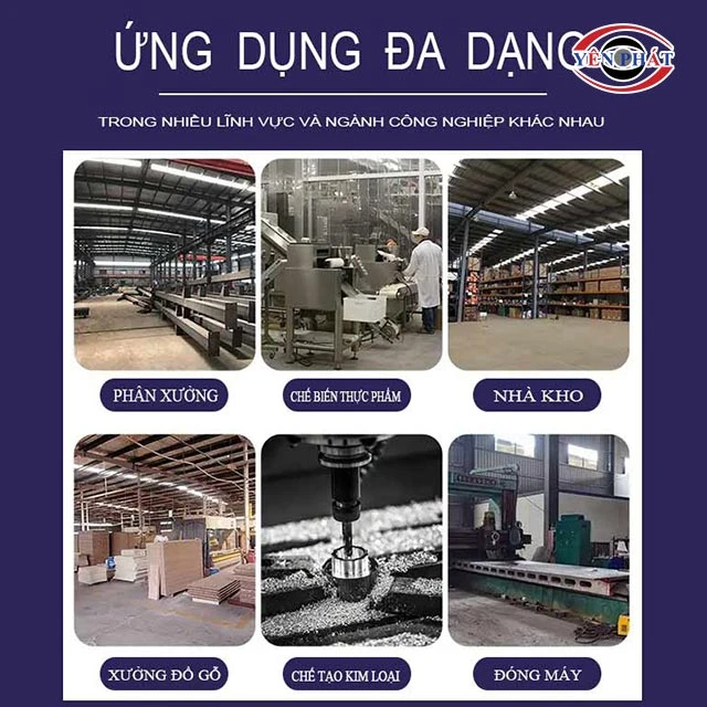 Ứng dụng của máy hút bụi 80l