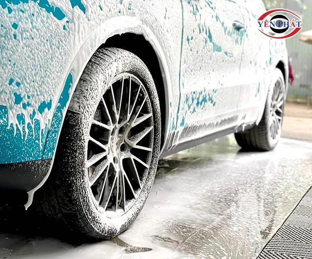 lợi ích khi rửa xe bằng nước tẩy rửa chuyên dụng