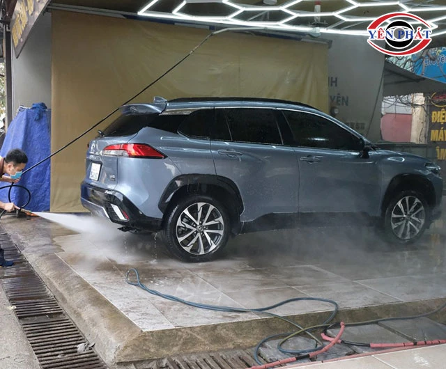 rửa xe dịp Tết