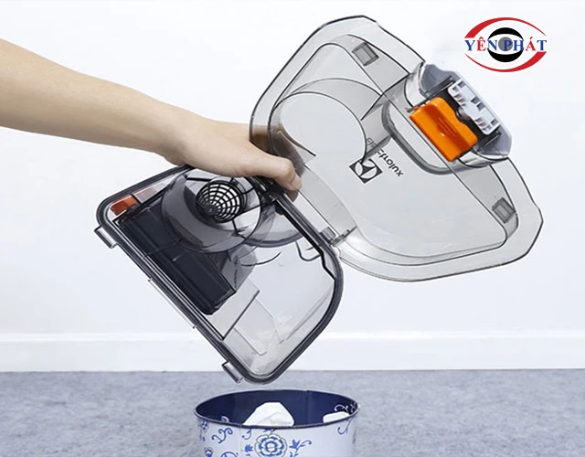 Vệ sinh sạch bình chứa bụi