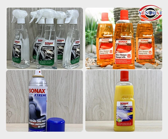 Các loại nước rửa xe Sonax