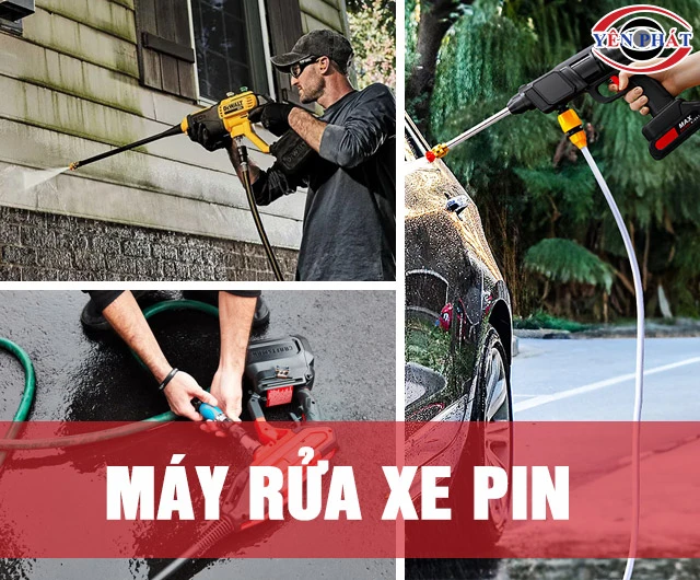 11 Thương hiệu Máy rửa xe pin Tốt nhất, Giá rẻ, Nên mua