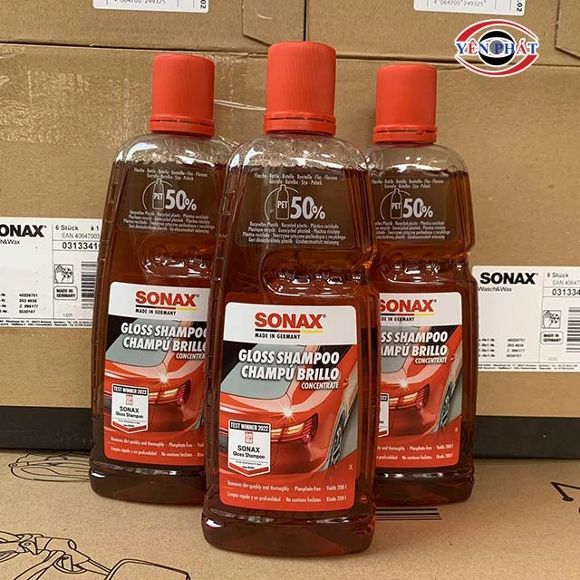 Nước rửa xe Sonax: Ưu điểm - Giá bán- Phân loại - Cách pha