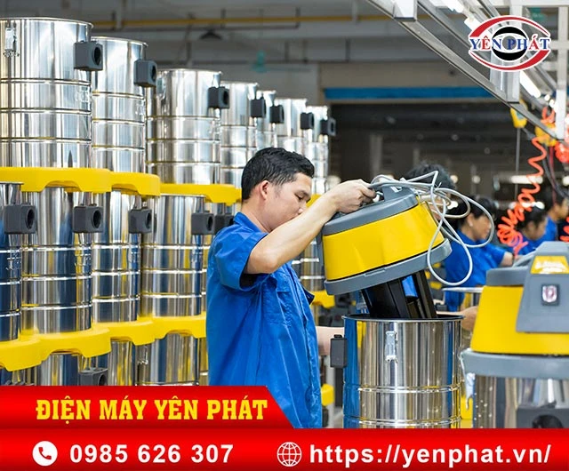 yên phát cung cấp máy hút bụi công nghiệp 3 pha giá rẻ