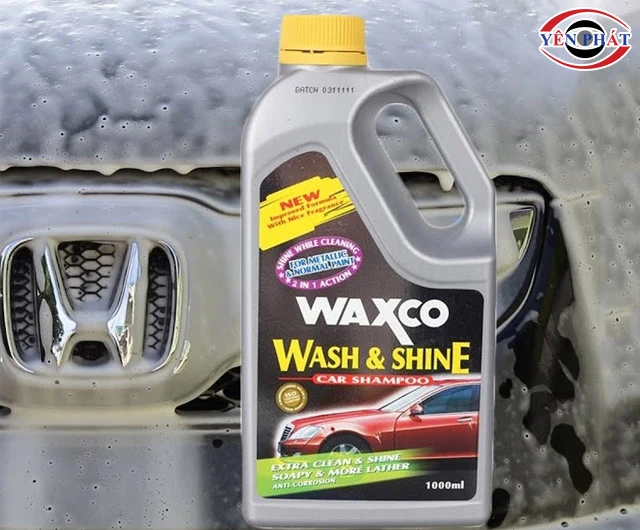 Nước rửa xe Waxco hiệu quả