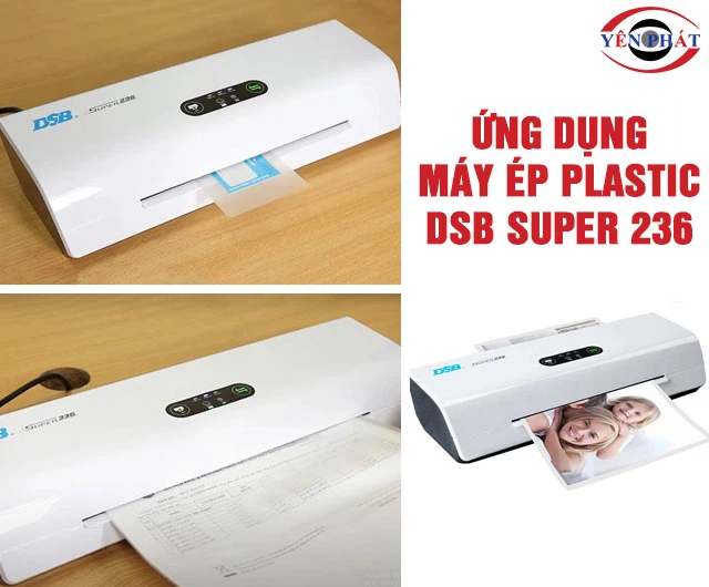 Ứng dụng máy ép plastic DSB Super 236