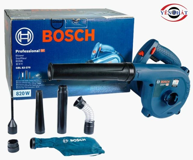 Máy thổi hút bụi Bosch GBL 82-270 nhỏ gọn