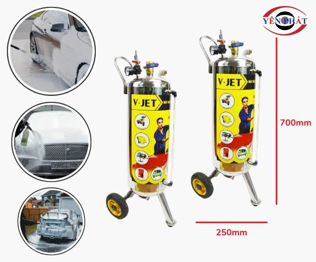 Bình bọt tuyết V-jet PR_24 có sức chứa lớn