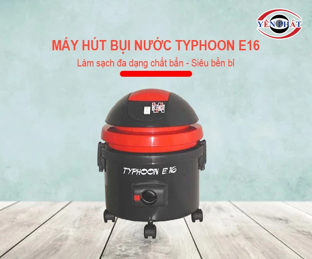 máy hút bụi công nghiệp Typhoon E16