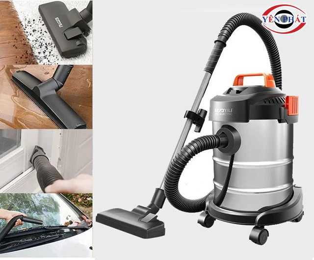 Lưu ý dùng máy hút bụi công nghiệp Yili 12 lít 