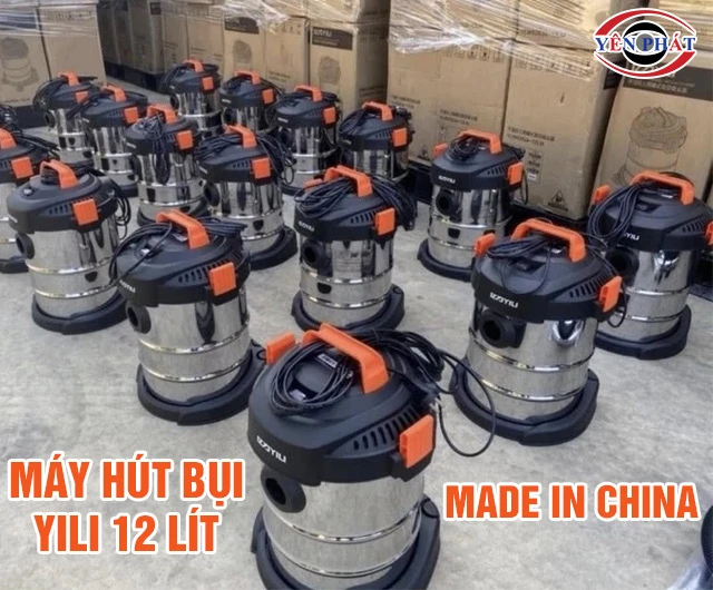 máy hút bụi công nghiệp Yili 12 lít của nước nào