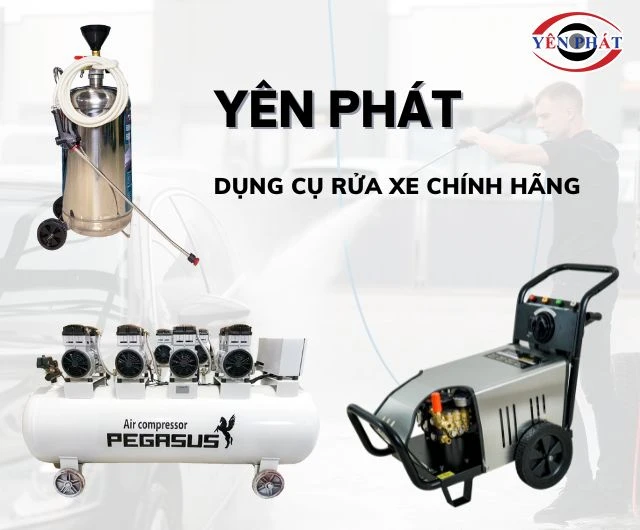 Yên Phát cung cấp bộ dụng cụ rửa xe máy giá tốt