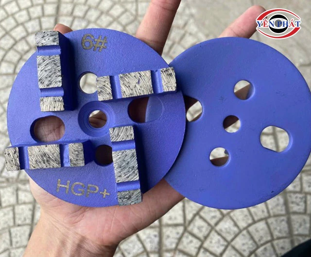 đĩa mài bê tông 4 thanh HPG 4 inch