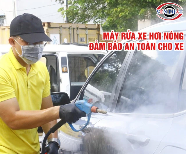 Rửa xe khi máy còn nóng bằng máy rửa xe hơi nóng