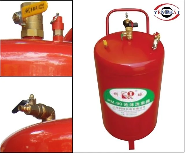 Bình bọt tuyết rửa xe sơn tĩnh điện Kocu PM 90 xịt bọt tuyết đều