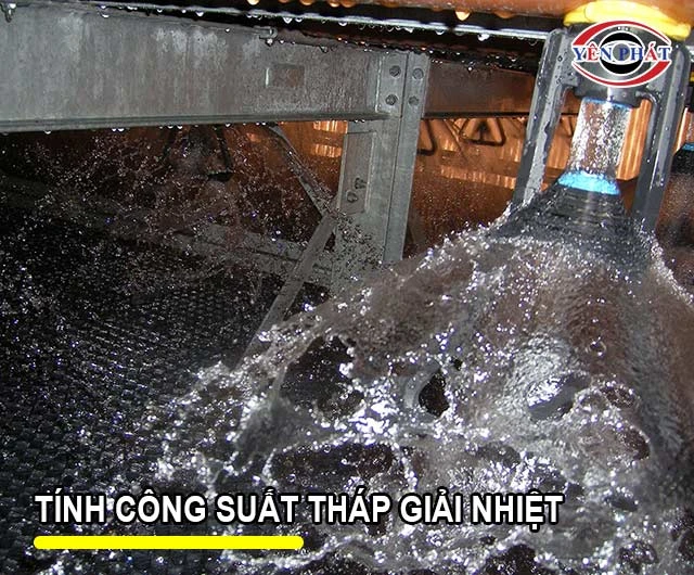 Tính công suất tháp giải nhiệt