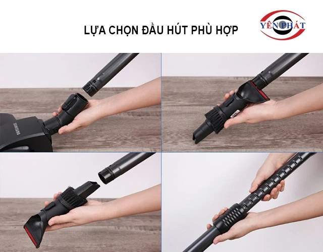 lựa chọn đầu hút phù hợp