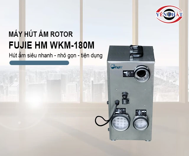máy hút ẩm rotor Fujie FujiE HM WKM-180M