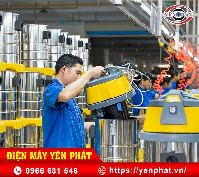 yên phát cung cấp máy hút bụi công nghiệp 3000W giá rẻ