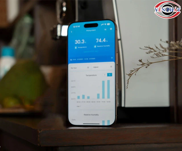 Cách đo độ ẩm không khí bằng điện thoại