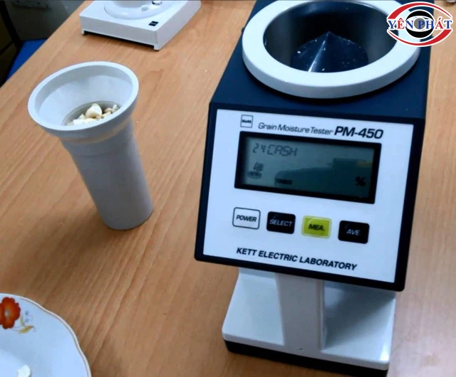 Cách đo độ ẩm không khí bằng máy đo độ ẩm hạt bằng máy đo độ ẩm hạt