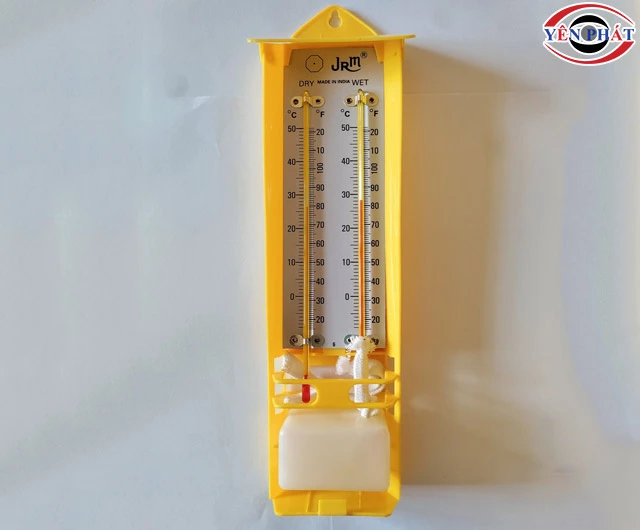 Cách đo độ ẩm không khí bằng nhiệt kế khô ướt