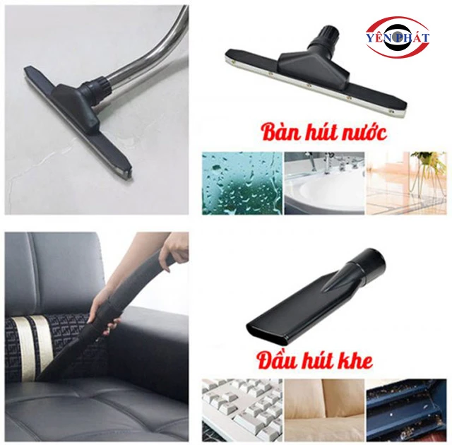 Bàn hút nước và đầu hút khe