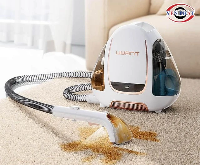 Máy hút bụi Uwant nhỏ gọn, làm sạch nhanh