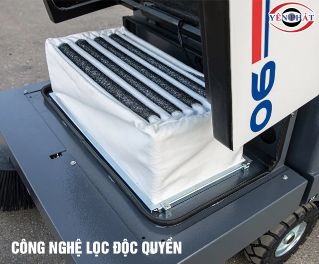 Công nghệ lọc xe quét đường Dulevo