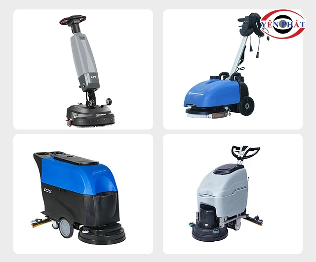 các mẫu Máy chà sàn liên hợp đẩy tay