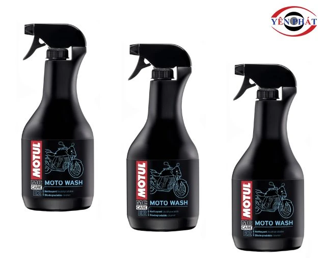 Nước rửa xe Motul MC Care E2 Moto Wash Na đánh bay mọi vết bẩn