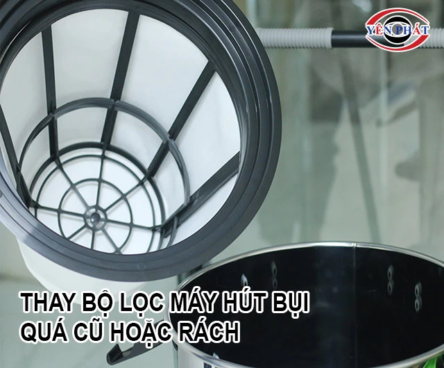 Thay bộ lọc mới
